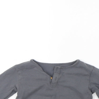 TU Girls Grey   Basic T-Shirt Size 18-24 Months