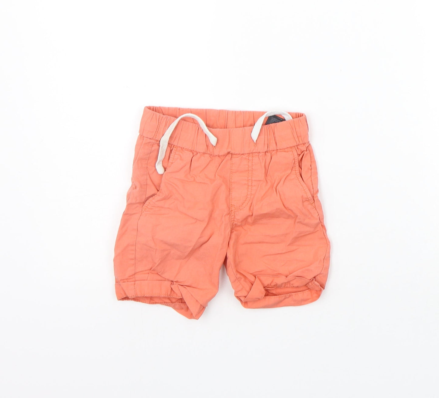 H&M Boys Orange   Chino Shorts Size 2-3 Years