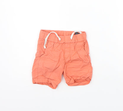 H&M Boys Orange   Chino Shorts Size 2-3 Years