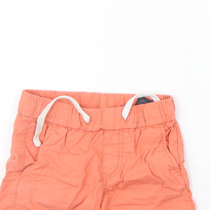 H&M Boys Orange   Chino Shorts Size 2-3 Years