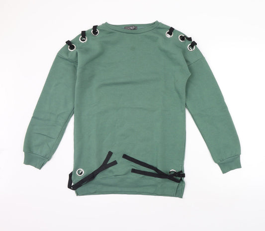 Primark Womens Green   Pullover Jumper Size XS  - washable mark