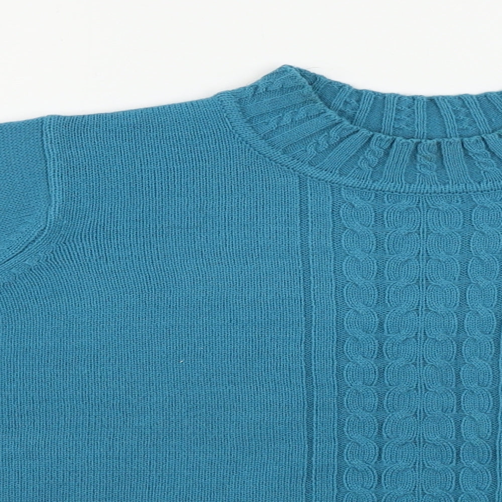 Womens UK Size S hle Blue Pullover Jumper