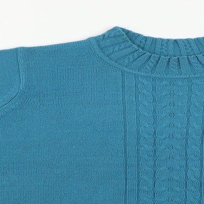 Womens UK Size S hle Blue Pullover Jumper