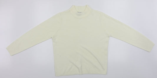 Womens UK Size 14 pure&natural Ivory Pullover Jumper