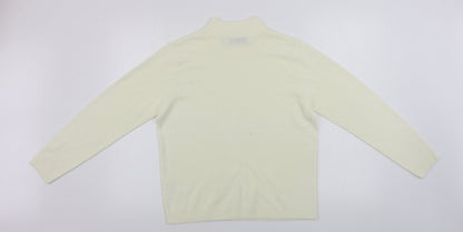 Womens UK Size 14 pure&natural Ivory Pullover Jumper