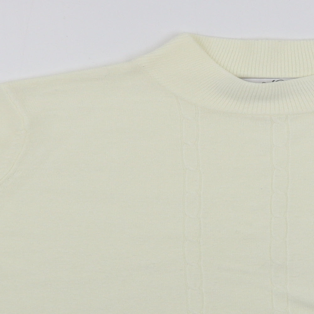 Womens UK Size 14 pure&natural Ivory Pullover Jumper