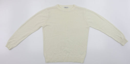 Womens UK Size 10 Berkertex Ivory Pullover Jumper