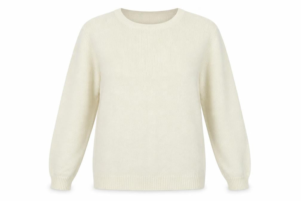 Womens UK Size 10 Berkertex Ivory Pullover Jumper