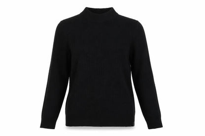 Bonmarché Womens Black Pullover Jumper Size S