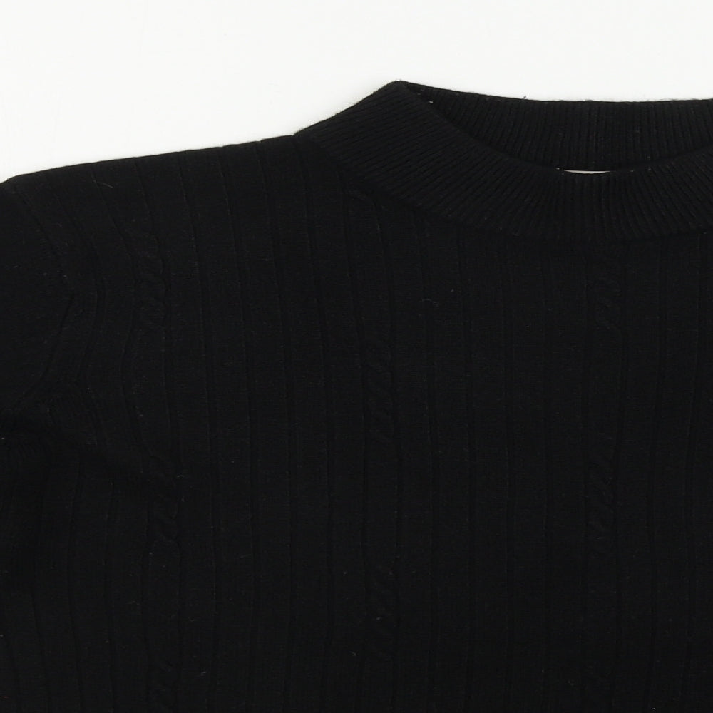Womens UK Size S Bonmarché Black Pullover Jumper