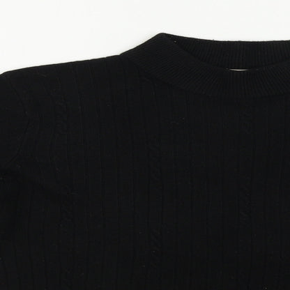Womens UK Size S Bonmarché Black Pullover Jumper