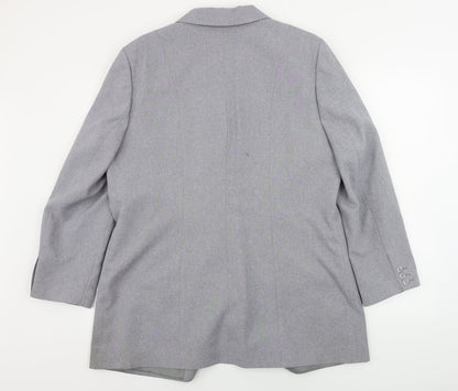 Womens UK Size 18 SLIMMA Regular Grey Blazer