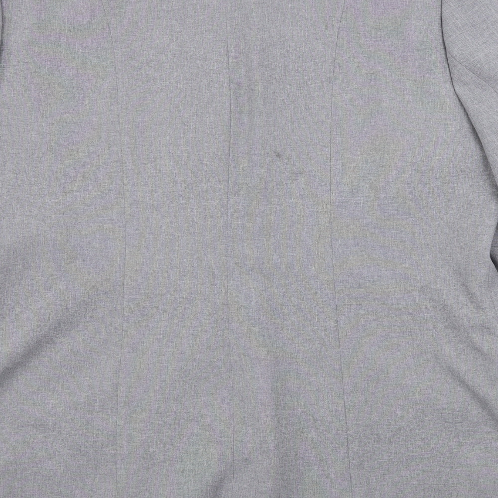Womens UK Size 18 SLIMMA Regular Grey Blazer