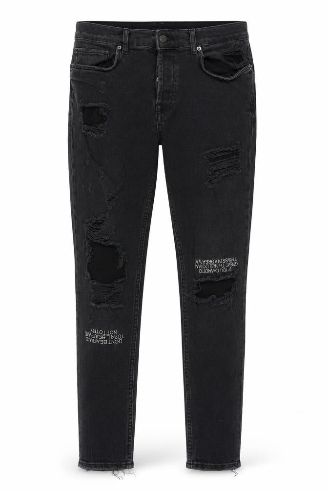 Womens Black   Skinny Jeans Size 30 in L27 in