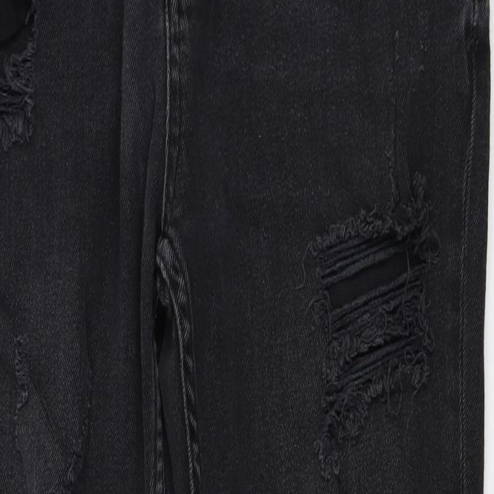 Womens UK Size 30 in Preworn Regular Fit Skinny Black Jeans