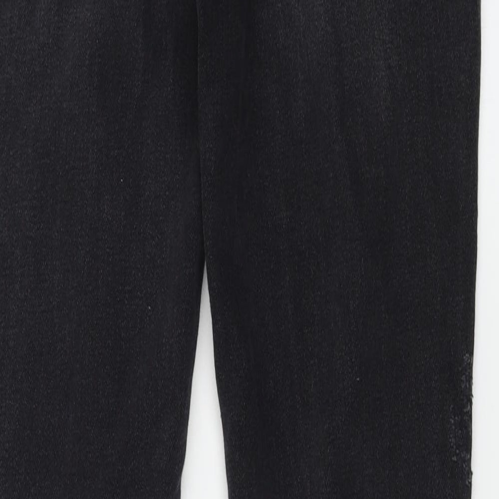 Womens UK Size 30 in Preworn Regular Fit Skinny Black Jeans