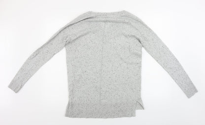 Womens UK Size 8 Topshop Grey Pullover Jumper