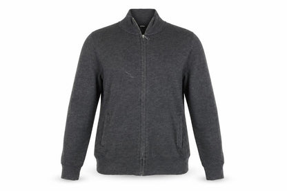 Womens UK Size 10 George Grey Full Zip Jumper