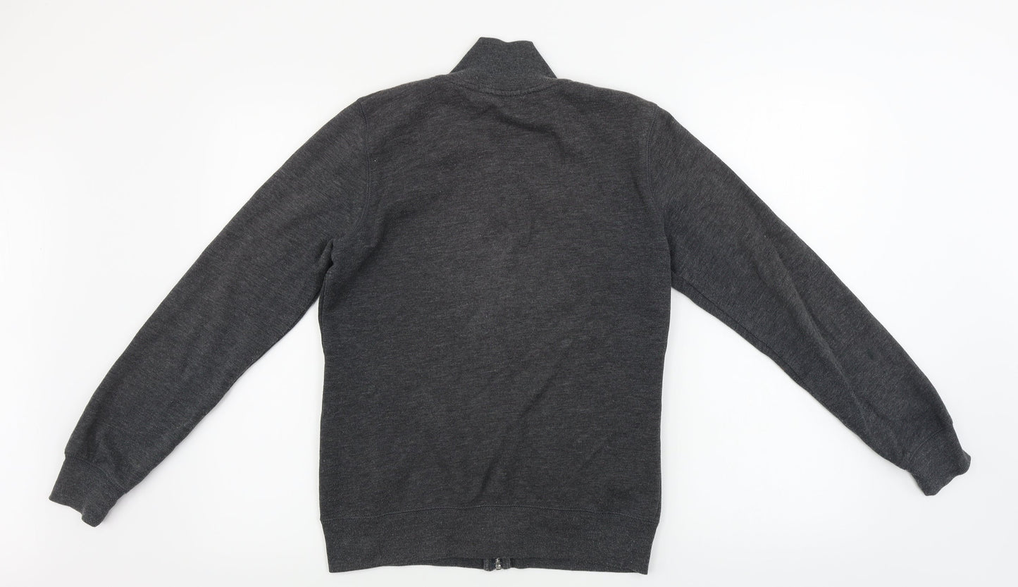 George Womens Grey   Full Zip Jumper Size 10