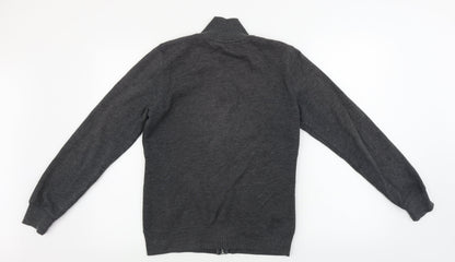 George Womens Grey   Full Zip Jumper Size 10