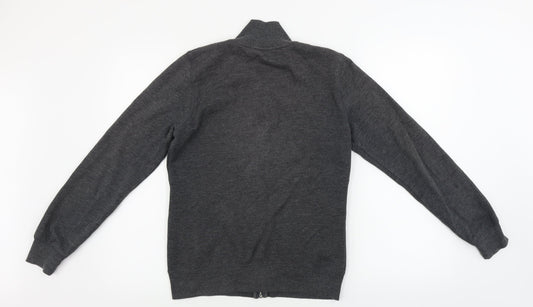 George Womens Grey   Full Zip Jumper Size 10