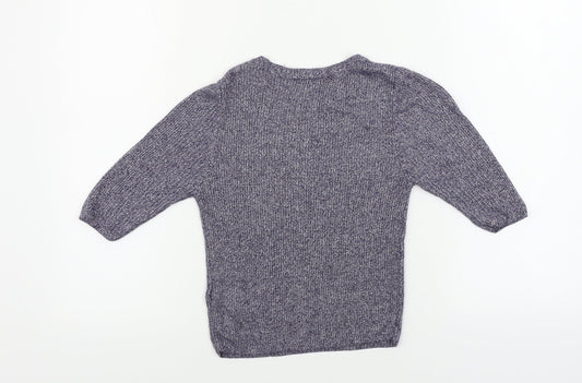 Topshop  Womens Blue   Basic T-Shirt Size 8