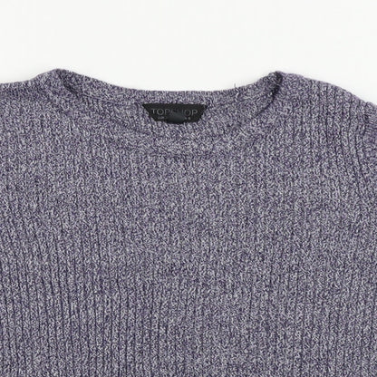 Topshop  Womens Blue   Basic T-Shirt Size 8