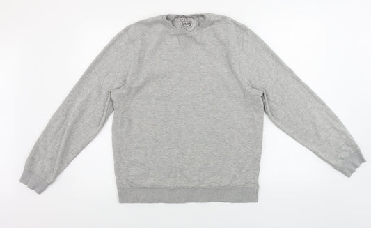 George  Mens Grey   Pullover Jumper Size S