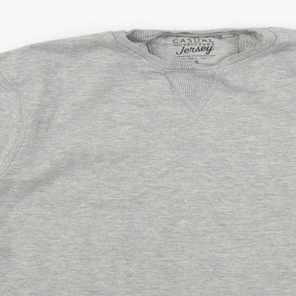 George  Mens Grey   Pullover Jumper Size S