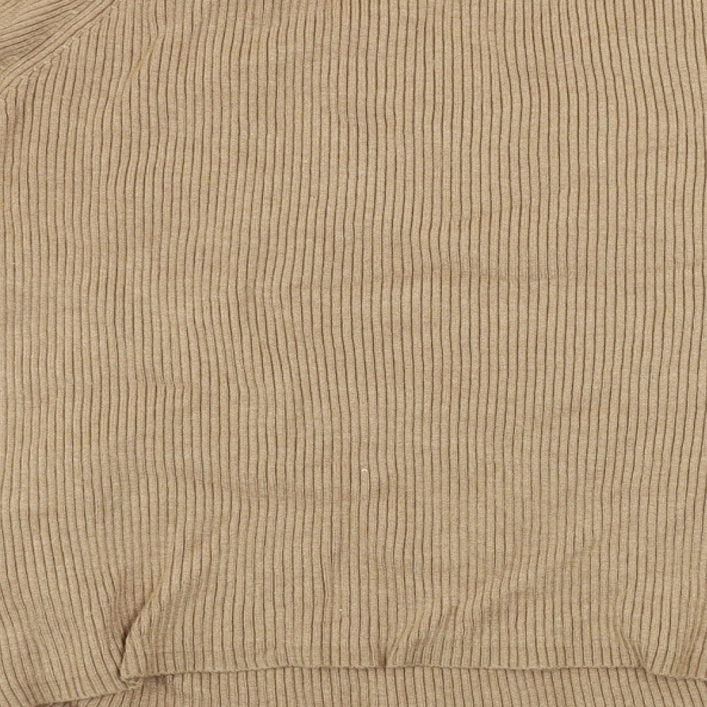 Womens UK Size M H&M Brown Pullover Jumper