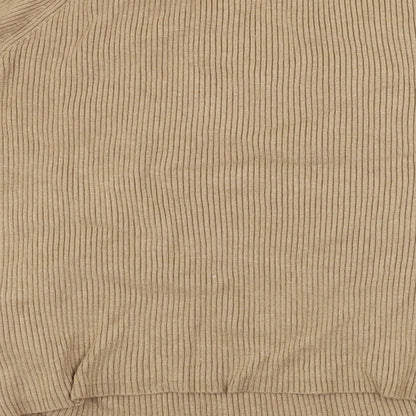 Womens UK Size M H&M Brown Pullover Jumper