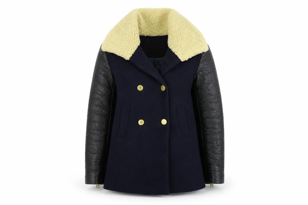 Womens UK Size 4 H&M Blue Gilet