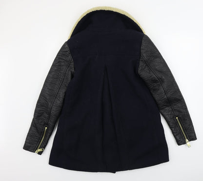 Womens UK Size 4 H&M Blue Gilet