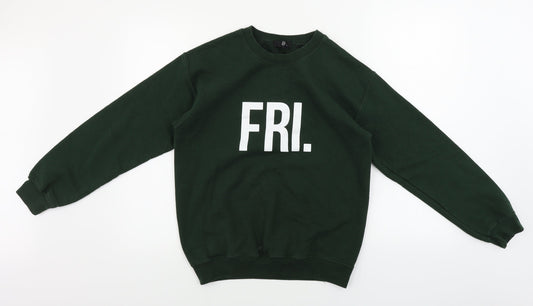 Missguided  Womens Green   Pullover Jumper Size S
