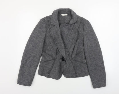 Womens UK Size 12 Marks and Spencer Grey Jacket