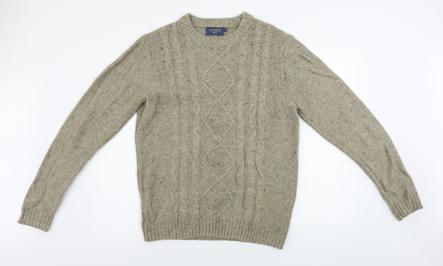 Atlantic Bay  Womens Brown   Pullover Jumper Size M