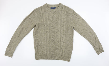 Atlantic Bay  Womens Brown   Pullover Jumper Size M