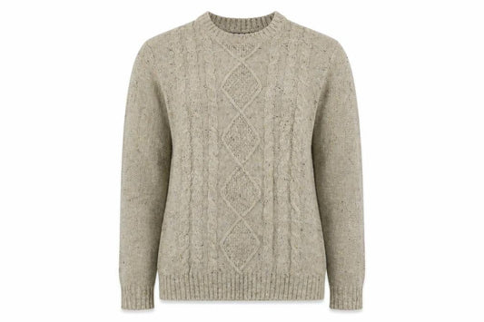 Womens UK Size M Atlantic Bay Brown Pullover Jumper