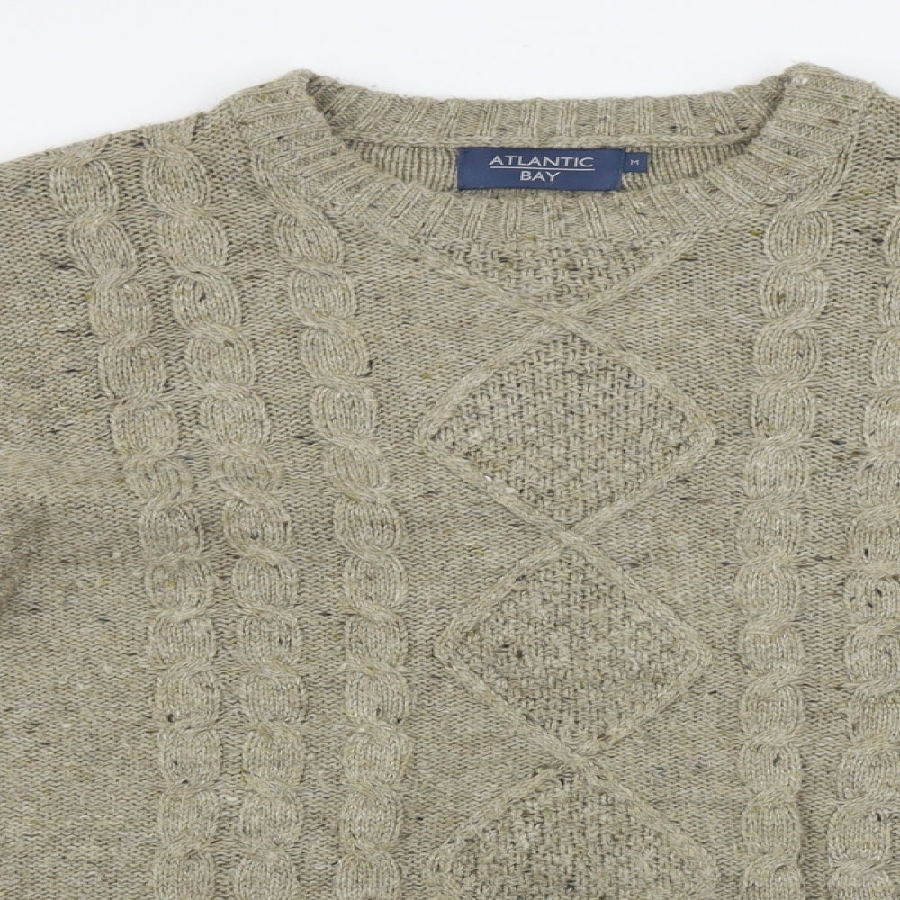 Atlantic Bay  Womens Brown   Pullover Jumper Size M
