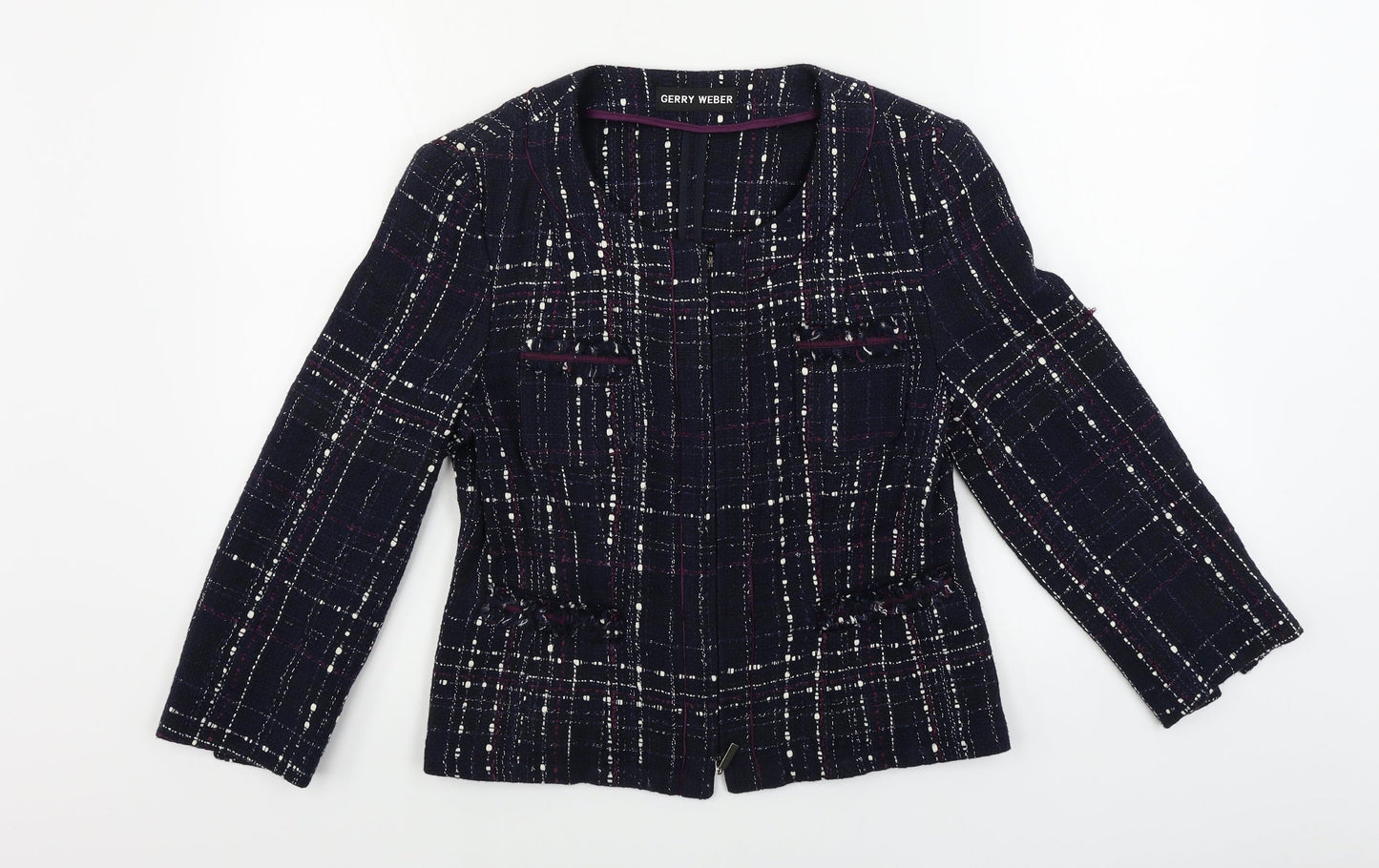 Womens UK Size 10 Gerry Weber Blue Jacket
