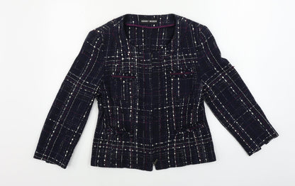 Womens UK Size 10 Gerry Weber Blue Jacket