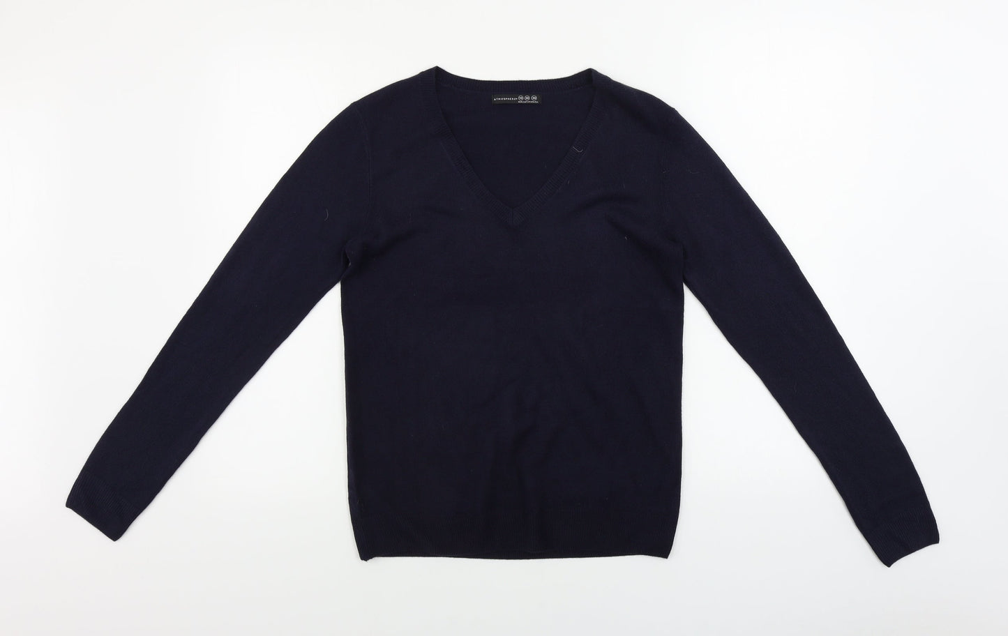 Womens UK Size 12 Atmosphere Blue Pullover Jumper