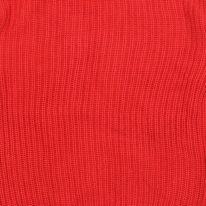 F&F Womens Red   Wrap Jumper Size 10