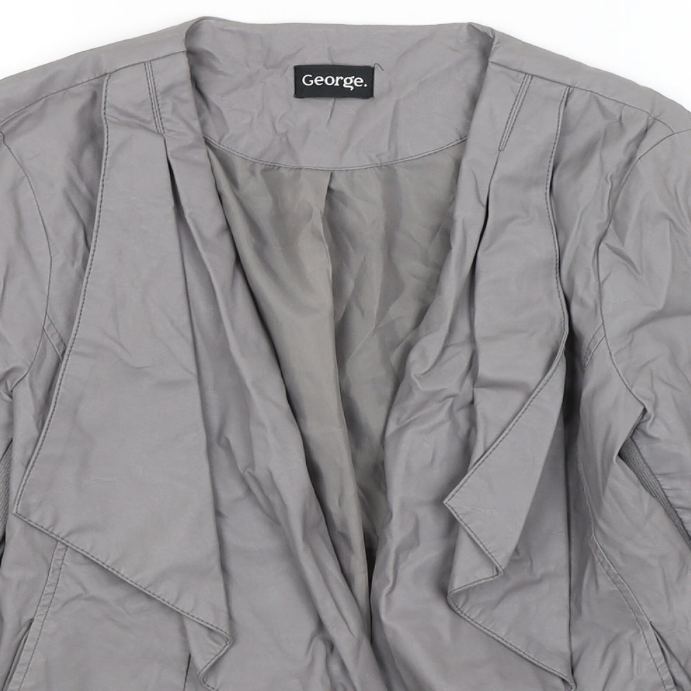 George Womens Grey   Jacket  Size 10