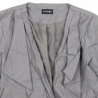 George Womens Grey   Jacket  Size 10