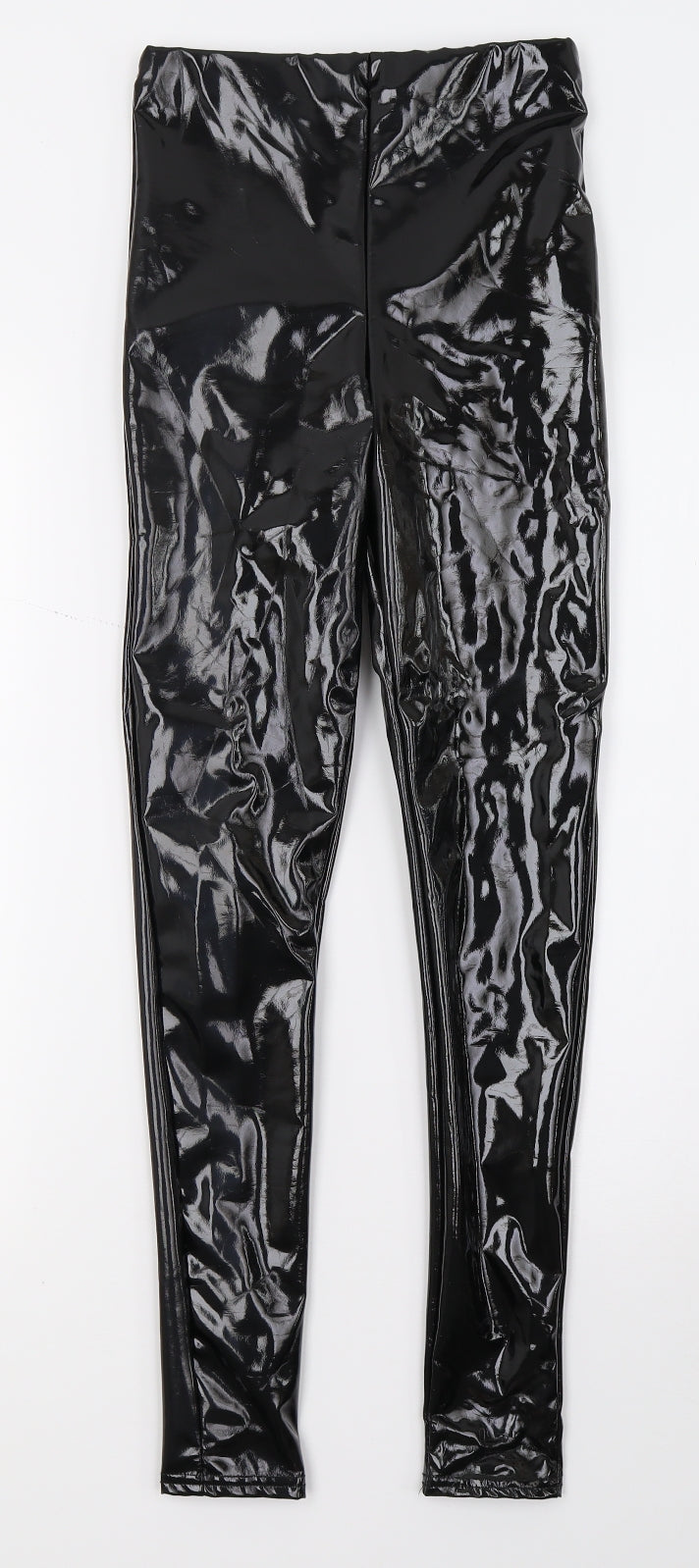 Rebellious Womens Black   Capri Trousers Size 8 L27 in