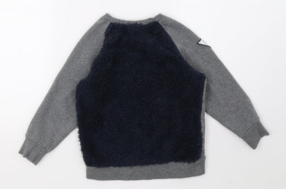 ABCD Boys Grey   Pullover Jumper Size 6 Years