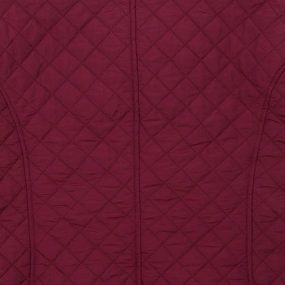 Julipa Womens Red   Quilted Coat Size 12