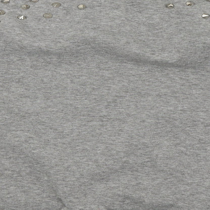 Womens UK Size S Preworn Grey Pullover Jumper