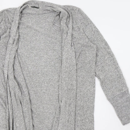 George Womens Grey   Wrap Jumper Size M